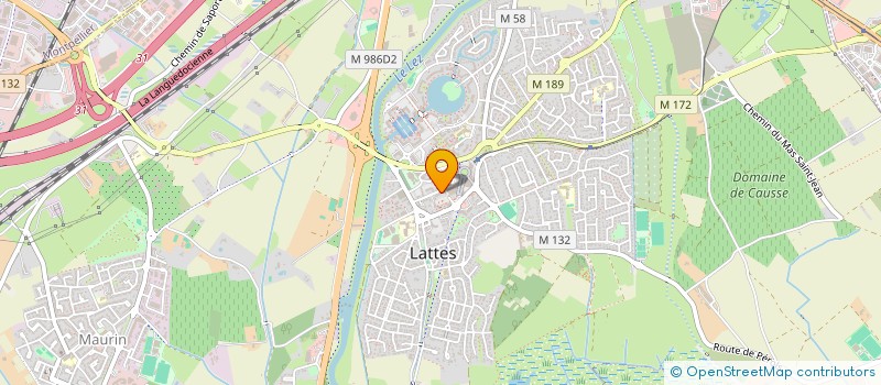 localisation de l'entreprise LAUVALAU à LATTES