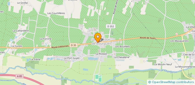 localisation de l'entreprise LAUVENDA  SAINT-NICOLAS-DE-BOURGUEIL