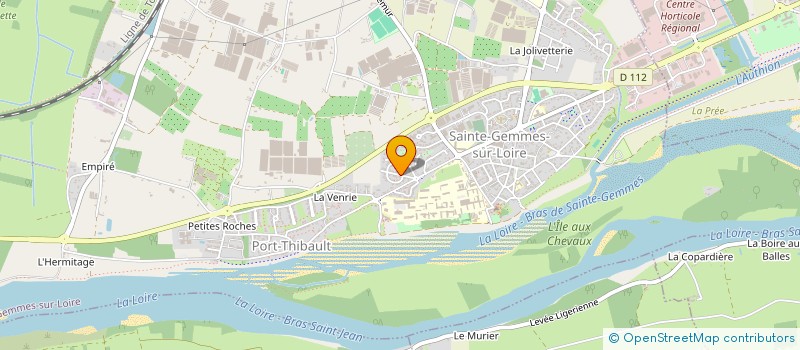 localisation de l'entreprise LAUVERGNAC  SAINTE-GEMMES-SUR-LOIRE