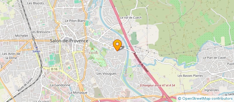 localisation de l'entreprise LAUVIA  SALON-DE-PROVENCE