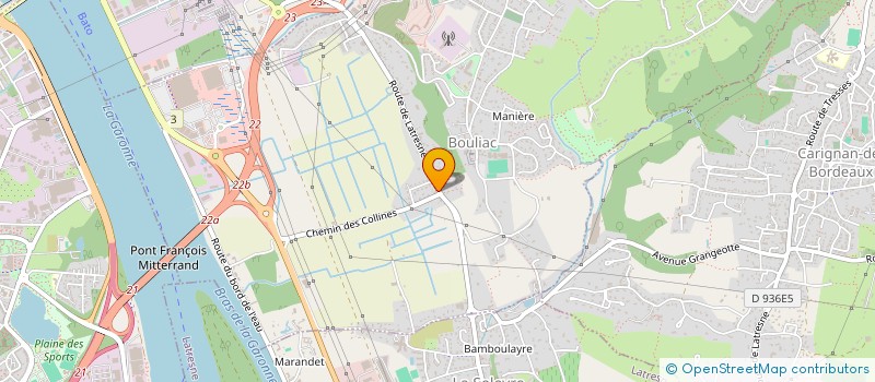 localisation de l'entreprise LAUVIAH  BOULIAC