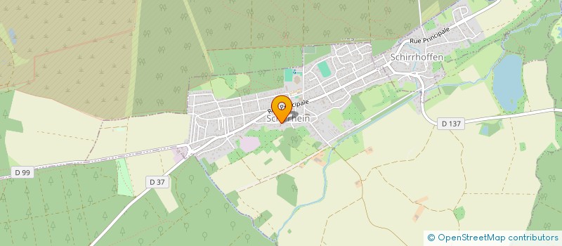 localisation de l'entreprise LAUVID  SCHIRRHEIN