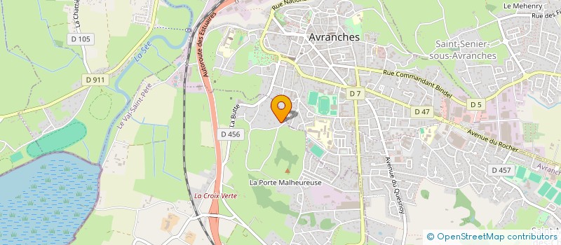 localisation de l'entreprise LAUVIFLO  LE VAL-SAINT-PERE