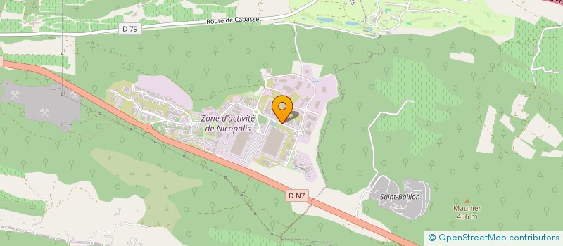 localisation de l'entreprise LAUVIGE EMBALLAGE à BRIGNOLES