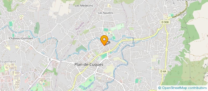 localisation de l'entreprise LAUVINDO  PLAN-DE-CUQUES