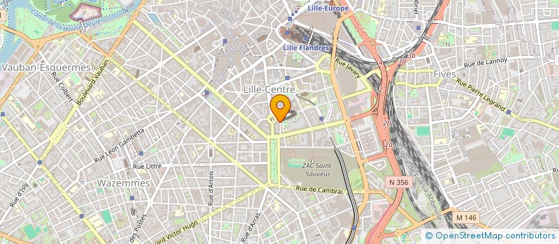 localisation de l'entreprise LAUWERS à LILLE