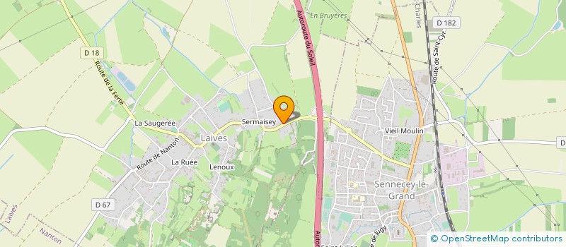 localisation de l'entreprise LAUWERS LIONEL à LAIVES