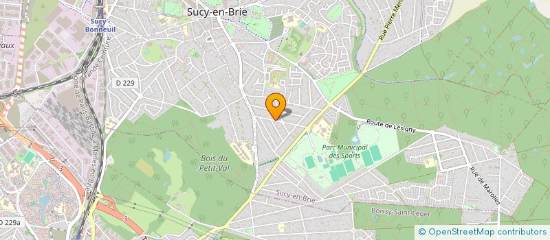 localisation de l'entreprise LAUXIA  SUCY-EN-BRIE