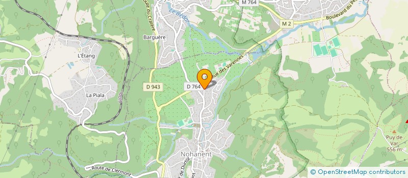 localisation de l'entreprise LAUZ AMENAGEMENTS  NOHANENT