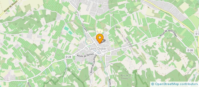 localisation de l'entreprise LAUZIER INVESTISSEMENT  SAINT-DIDIER