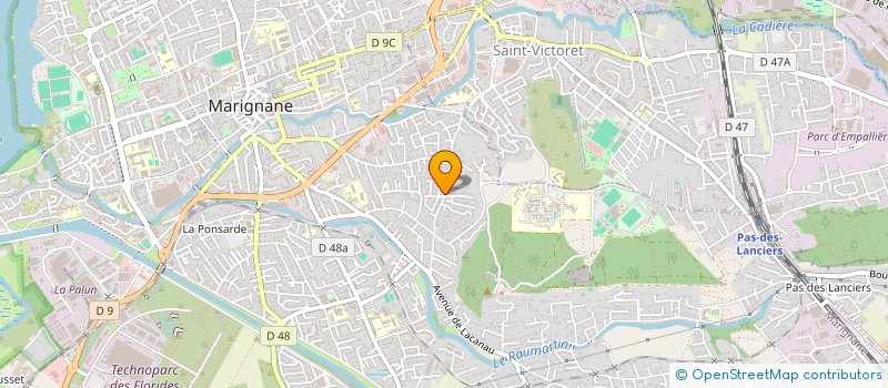 localisation de l'entreprise LAUZUN PRESSE DISTRIBUTION à MARIGNANE