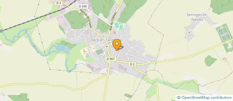 localisation de l'entreprise LAV' A FERE SERVICES à FERE-EN-TARDENOIS