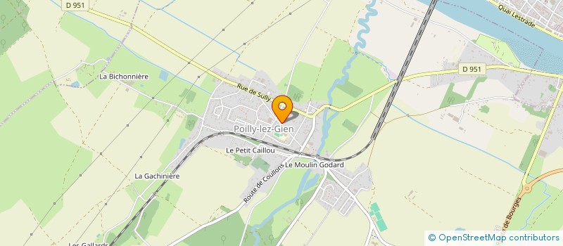 localisation de l'entreprise LAV'AG IMMO à POILLY-LEZ-GIEN