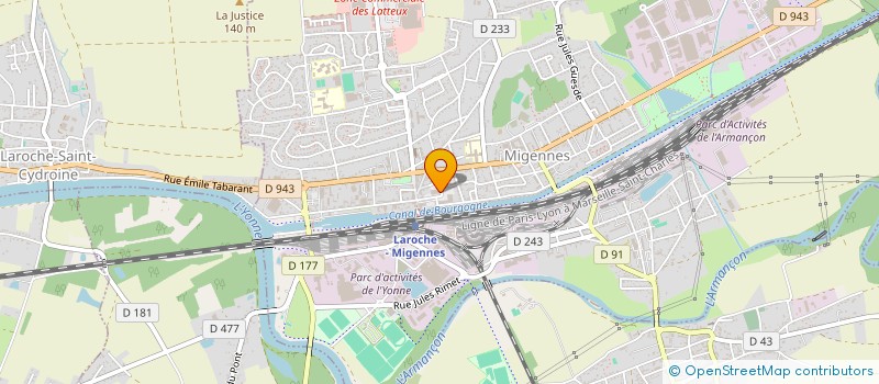 localisation de l'entreprise LAV'AMAGUIZ à MIGENNES