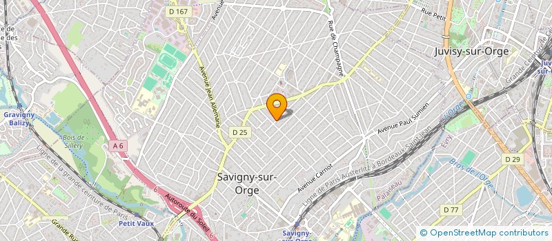 localisation de l'entreprise LAV AMP à SAVIGNY-SUR-ORGE