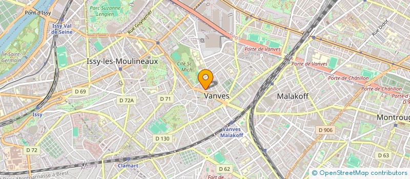 localisation de l'entreprise LAV AND GO STATION  VANVES