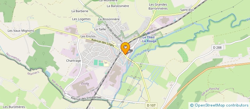 localisation de l'entreprise LAV' AU PERCHE à VAL-AU-PERCHE