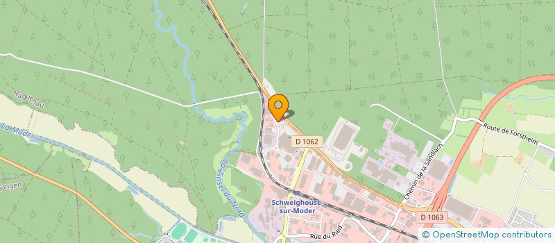 localisation de l'entreprise LAV'AUTO à SCHWEIGHOUSE-SUR-MODER