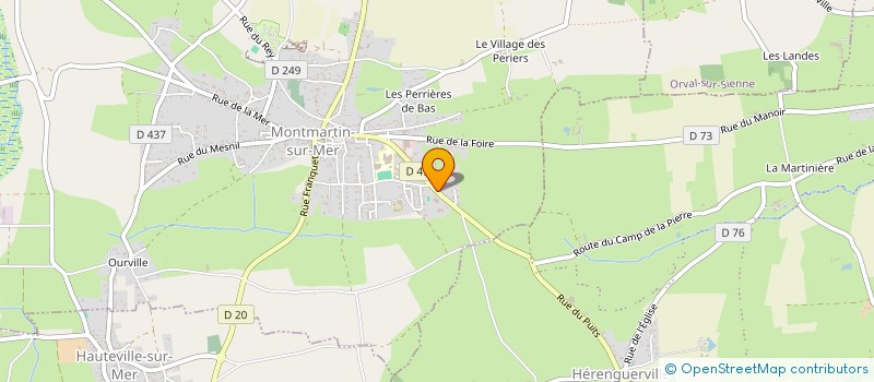 localisation de l'entreprise LAV'AUTO SERVICES à MONTMARTIN-SUR-MER