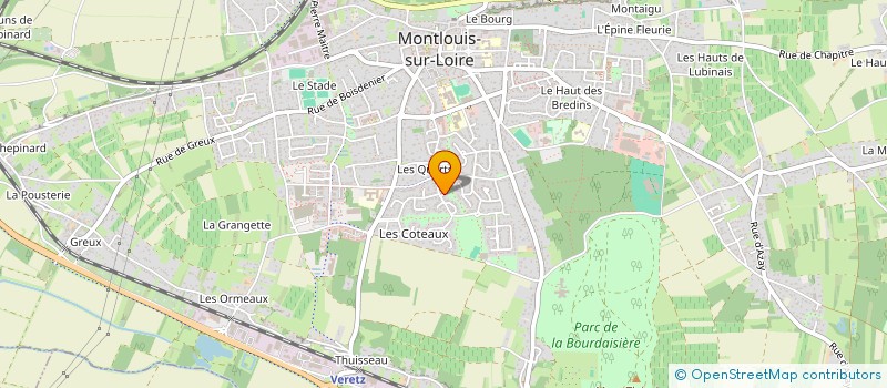 localisation de l'entreprise LAV'CENTRE  MONTLOUIS-SUR-LOIRE