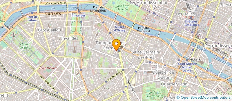 localisation de l'entreprise LAV CLUB OPERA à PARIS
