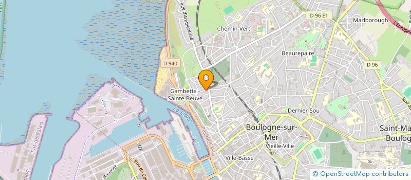 localisation de l'entreprise LAV CO à BOULOGNE-SUR-MER