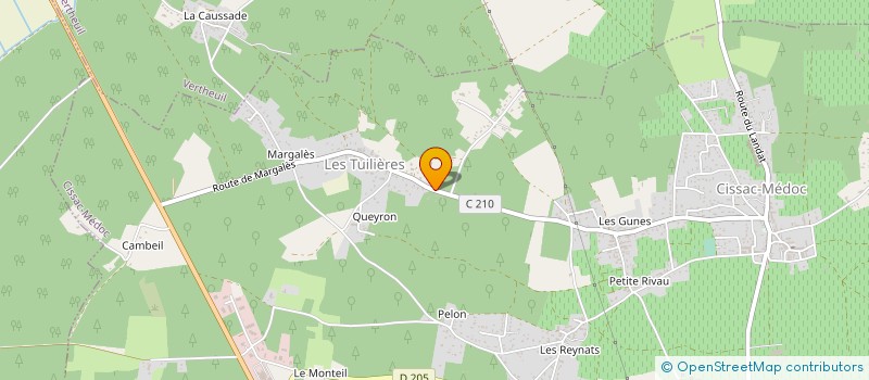localisation de l'entreprise LAV'ECONAT à CISSAC-MEDOC
