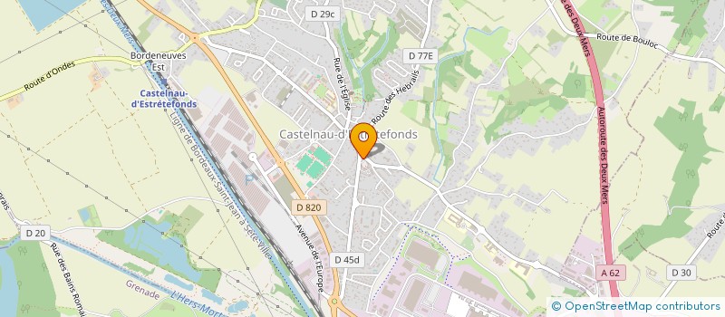 localisation de l'entreprise LAV'EN DOUX à CASTELNAU-D'ESTRETEFONDS