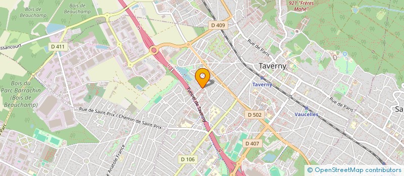 localisation de l'entreprise LAV ET NET à TAVERNY