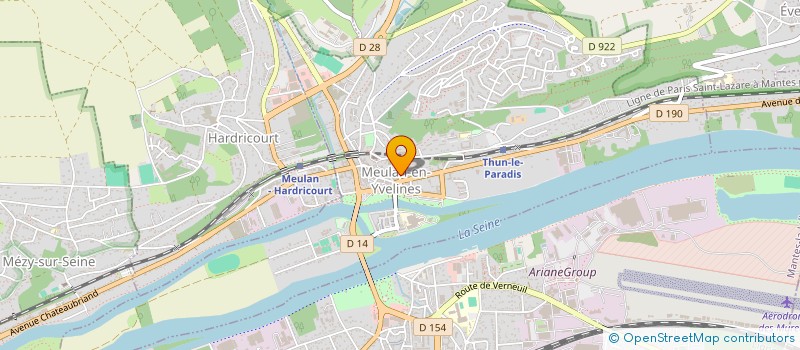 localisation de l'entreprise LAV EXPRESS  MEULAN-EN-YVELINES