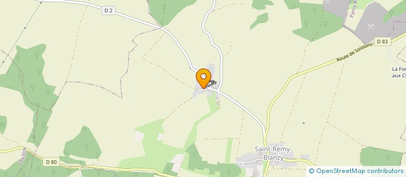 localisation de l'entreprise LAV HTX SERVICES  SAINT-REMY-BLANZY