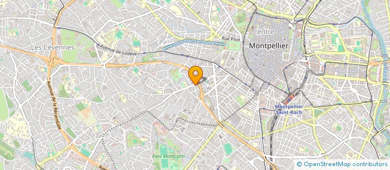 localisation de l'entreprise LAV LAV à MONTPELLIER