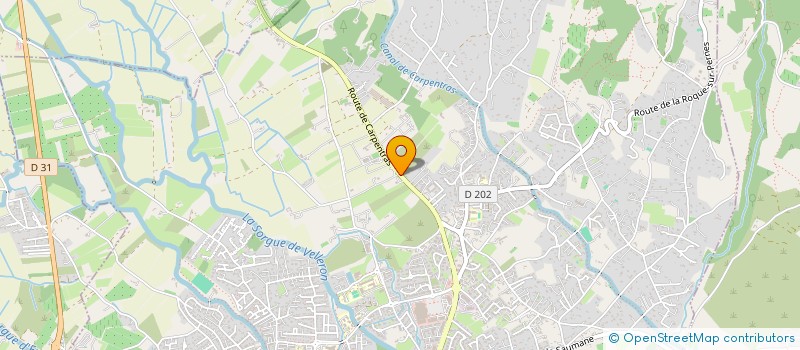 localisation de l'entreprise LAV MACHINE  L'ISLE-SUR-LA-SORGUE