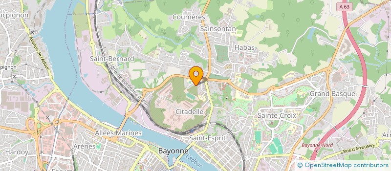 localisation de l'entreprise LAV'MAG à BAYONNE