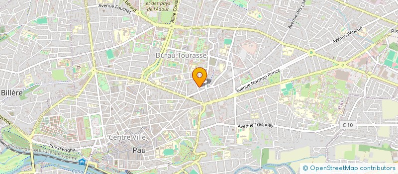 localisation de l'entreprise LAV'MALIN  PAU