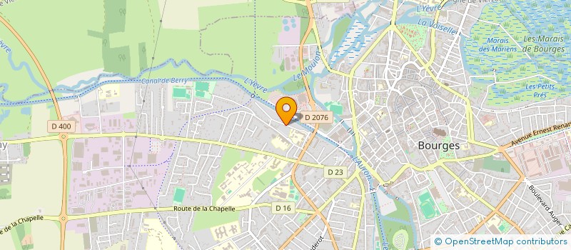 localisation de l'entreprise LAV'MATIX à BOURGES