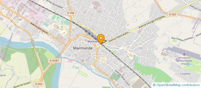 localisation de l'entreprise LAV'N CO à MARMANDE