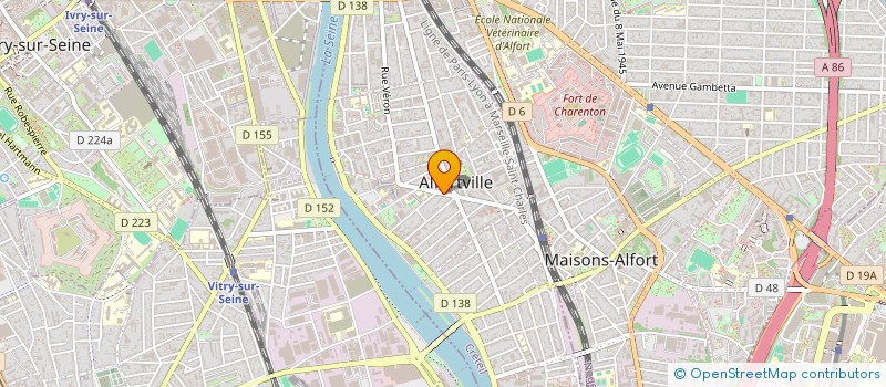 localisation de l'entreprise LAV NET DZ à ALFORTVILLE