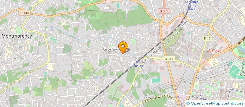localisation de l'entreprise LAV'NEW à GROSLAY