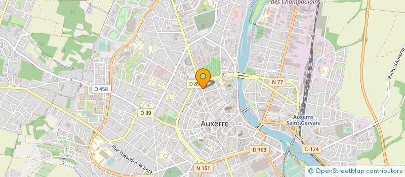 localisation de l'entreprise LAV O CLAIR à AUXERRE