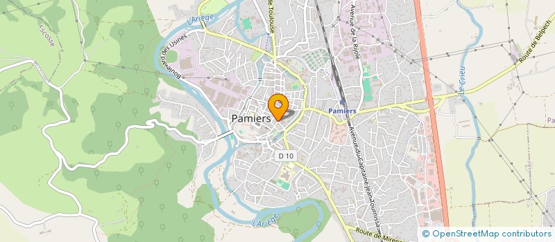 localisation de l'entreprise LAV'O'NET à PAMIERS