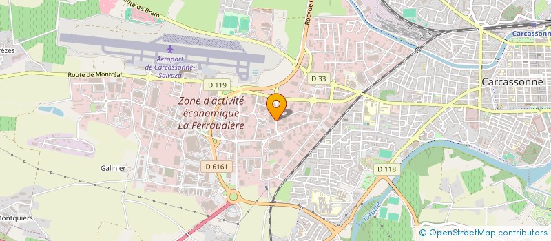 localisation de l'entreprise LAV'OTO  CARCASSONNE