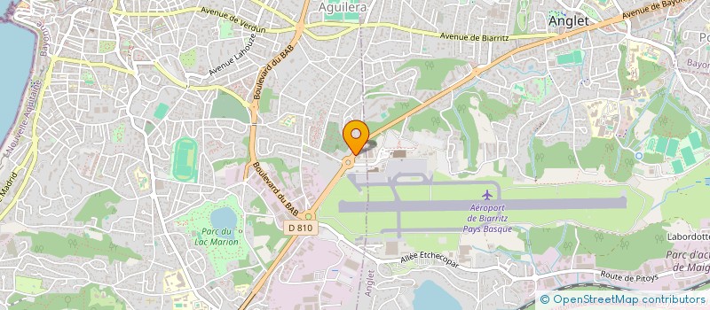 localisation de l'entreprise LAV PLATRERIE à BIARRITZ