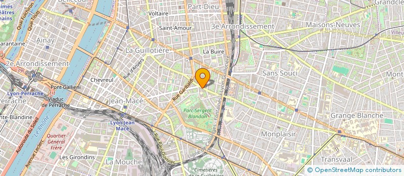 localisation de l'entreprise LAV'PLUS PRESSING  LYON