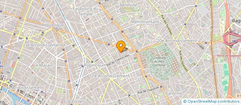 localisation de l'entreprise LAV PRESS 2000 à PARIS