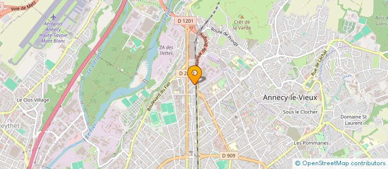 localisation de l'entreprise LAV'PRESS à ANNECY