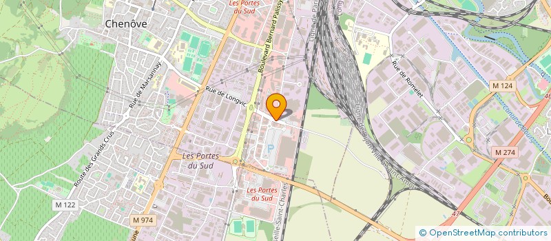 localisation de l'entreprise LAV'PRIMEUR  CHENOVE