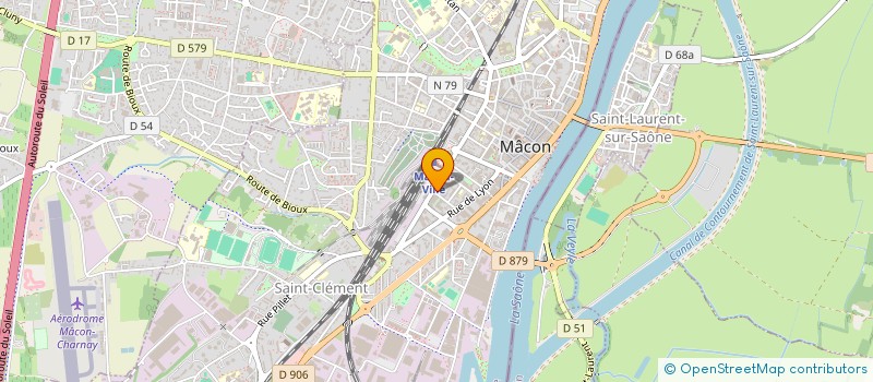 localisation de l'entreprise LAV'PROPRETE à MACON
