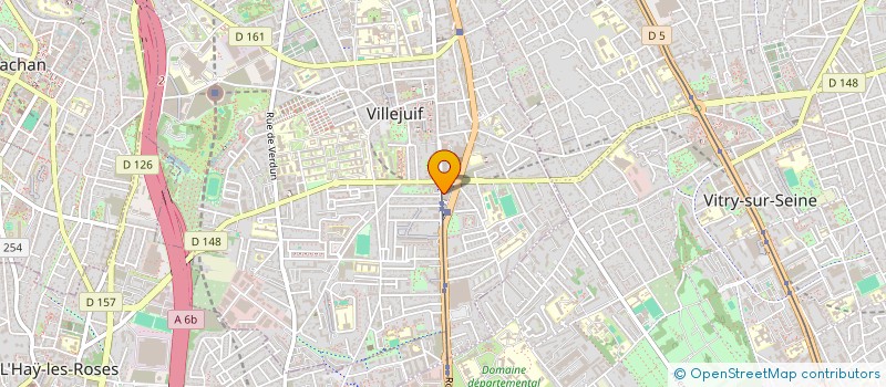 localisation de l'entreprise LAV SERVICES à VILLEJUIF