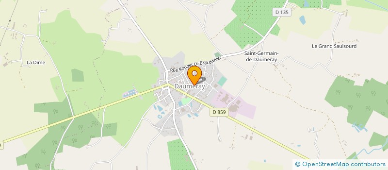localisation de l'entreprise LAV ' WORLD à MORANNES SUR SARTHE-DAUMERAY